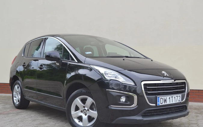 Peugeot 3008 cena 39900 przebieg: 91415, rok produkcji 2016 z Piława Górna małe 379